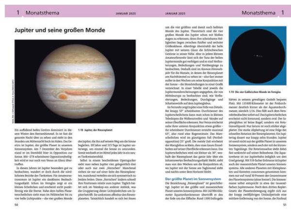 Kosmos Verlag Jahrbuch Himmelsjahr 2025
